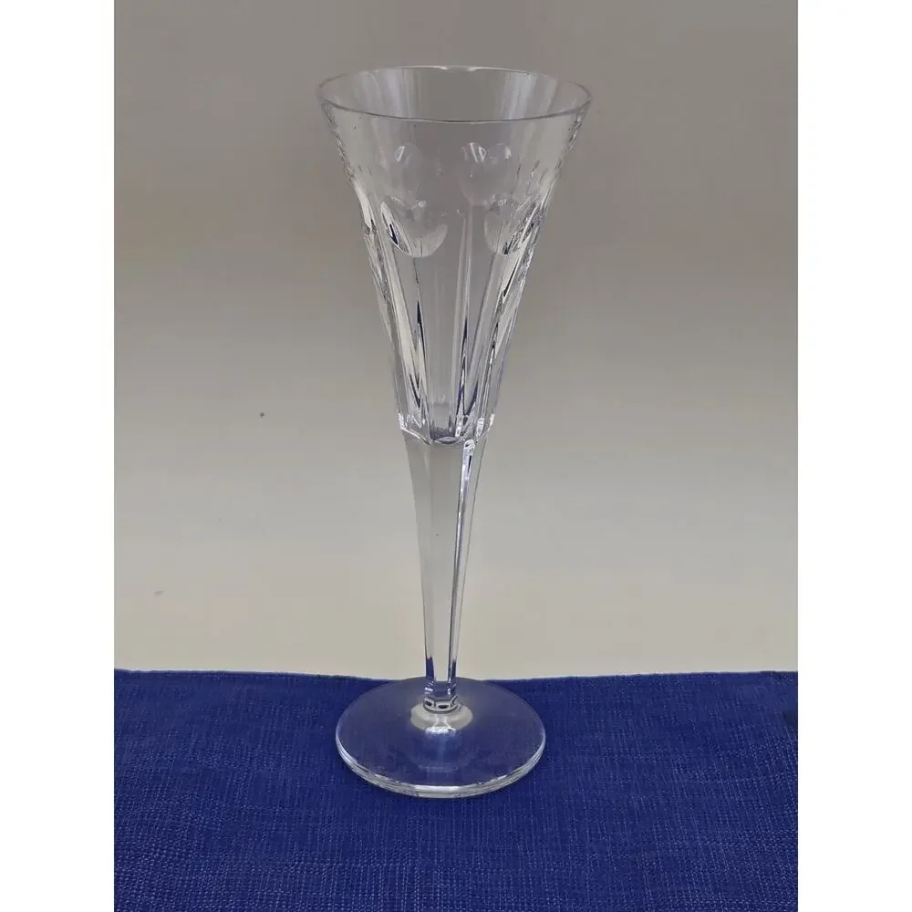 Waterford Crystal Fluted Champagne Millennium Series Clear VTG
